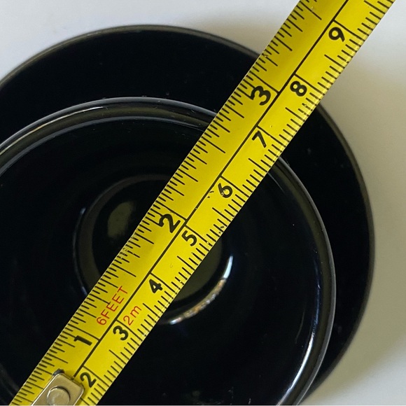 Cirque Du Soleil Expresso Cup and Saucer Black Invoke Provoke Evoke Ceramic - Picture 9 of 16